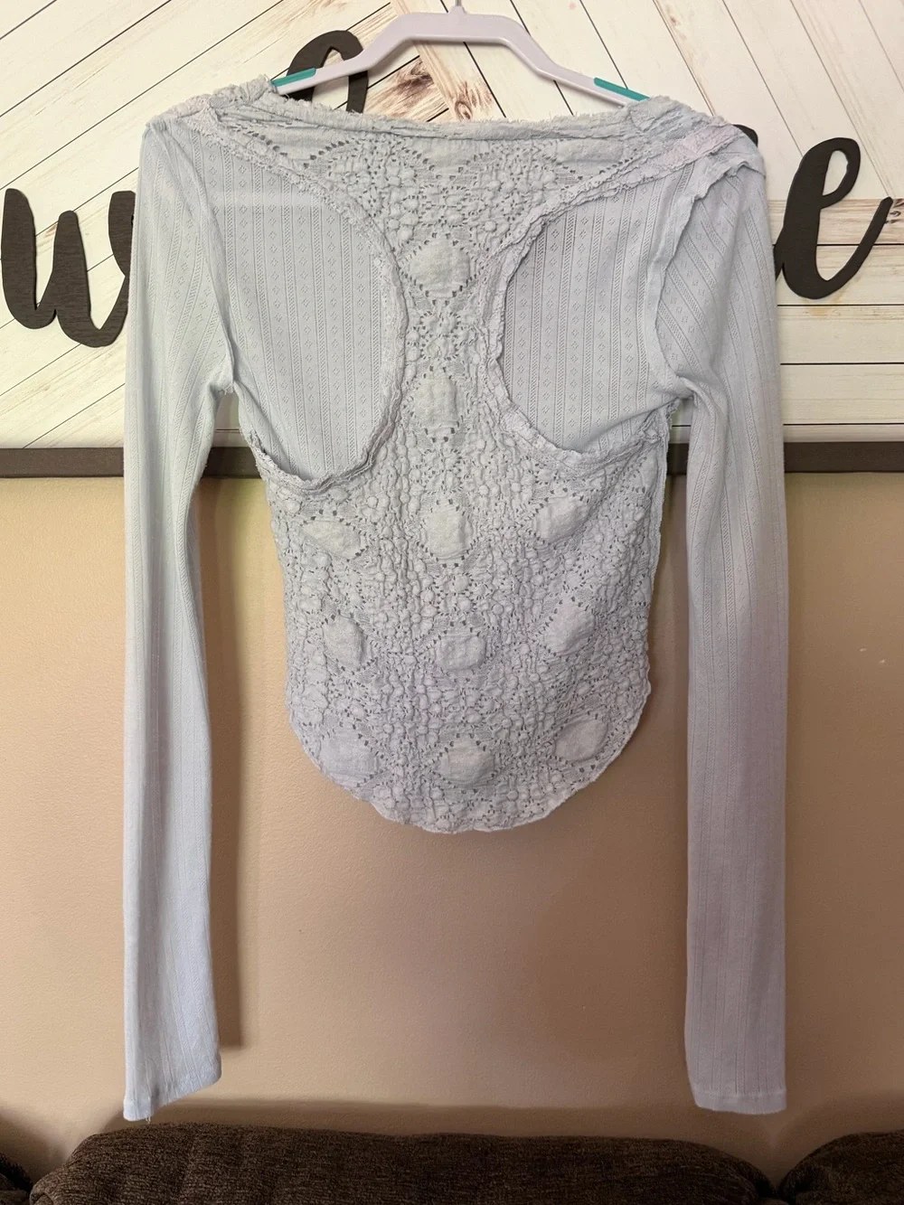 Free People lace top